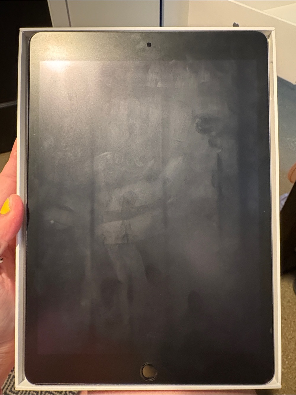 Apple iPad (9th generation) Tablet - Gray Front with Silver Edges
